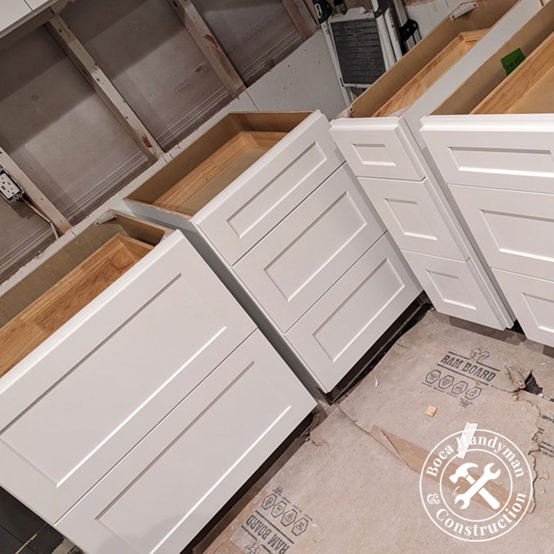 Cabinet repair in Boca Raton