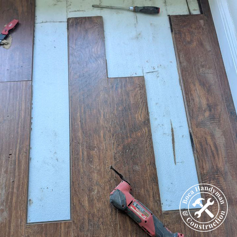 Flooring repair in Boca Raton